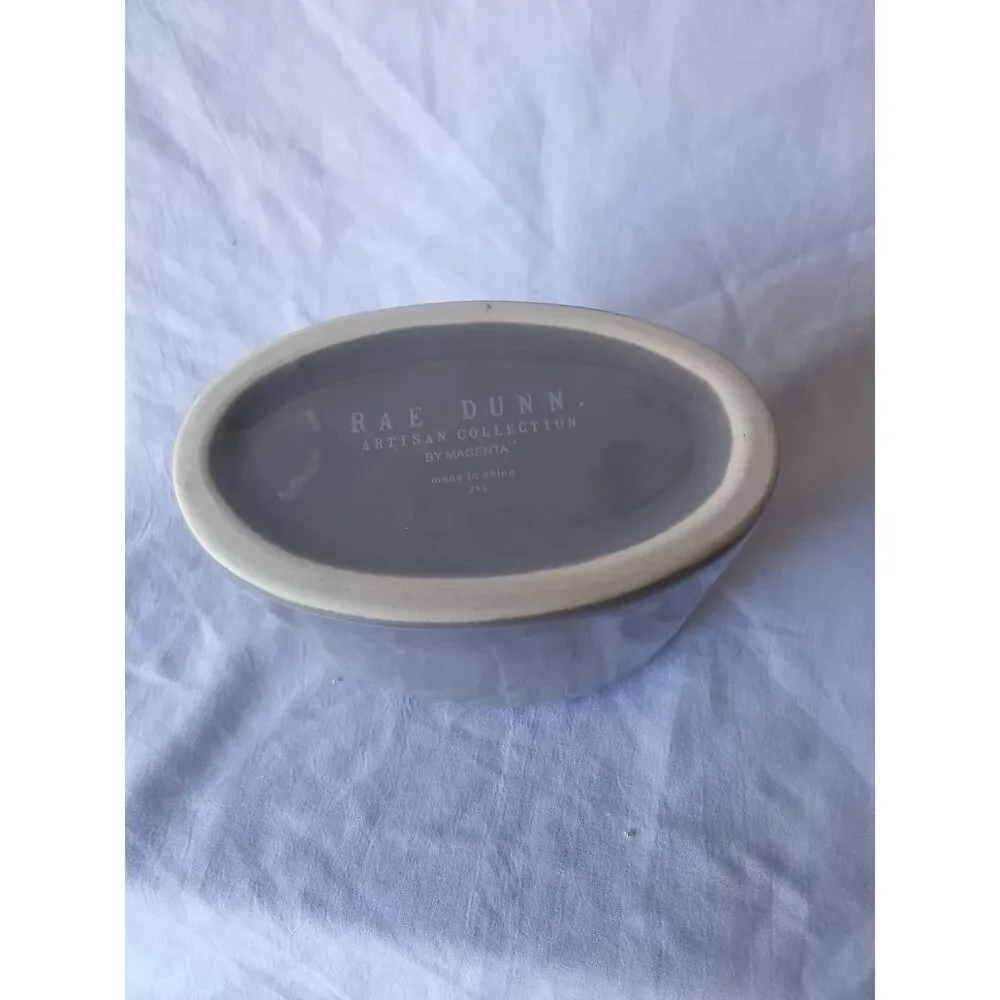Rare Gray Rae Dunn Brushes Holder